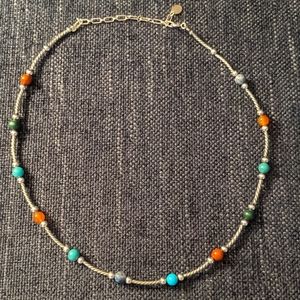 Carolyn Pollack Sterling 19 inch like new Necklace